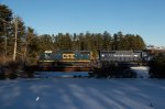 CSXT 2514 Leads L068-03 at Martin Stream